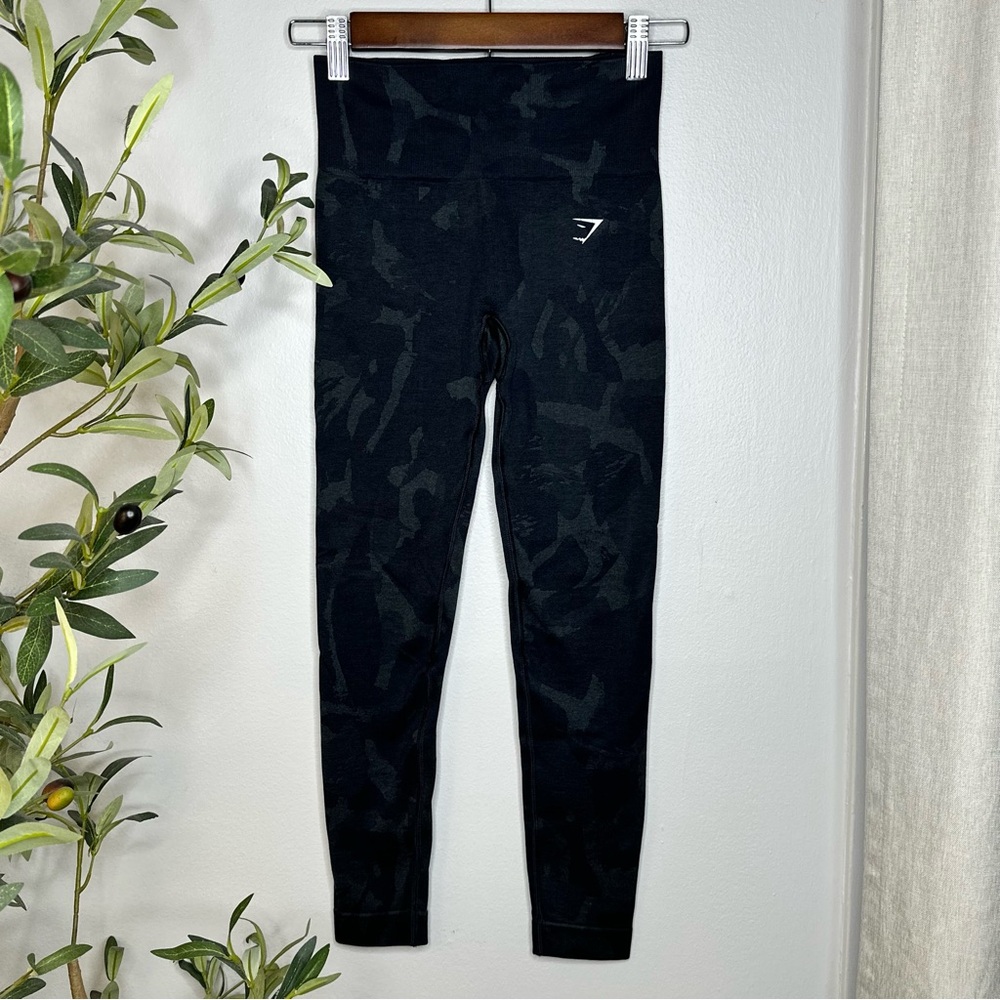 Gymshark Black Adapt Camo Legging XS